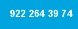 922 264 39 74 922 264 39 74